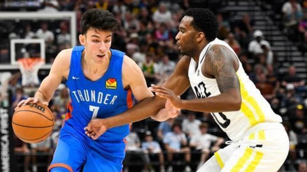 Chet Holmgren to undergo tests on his right foot after injury in pro-am game